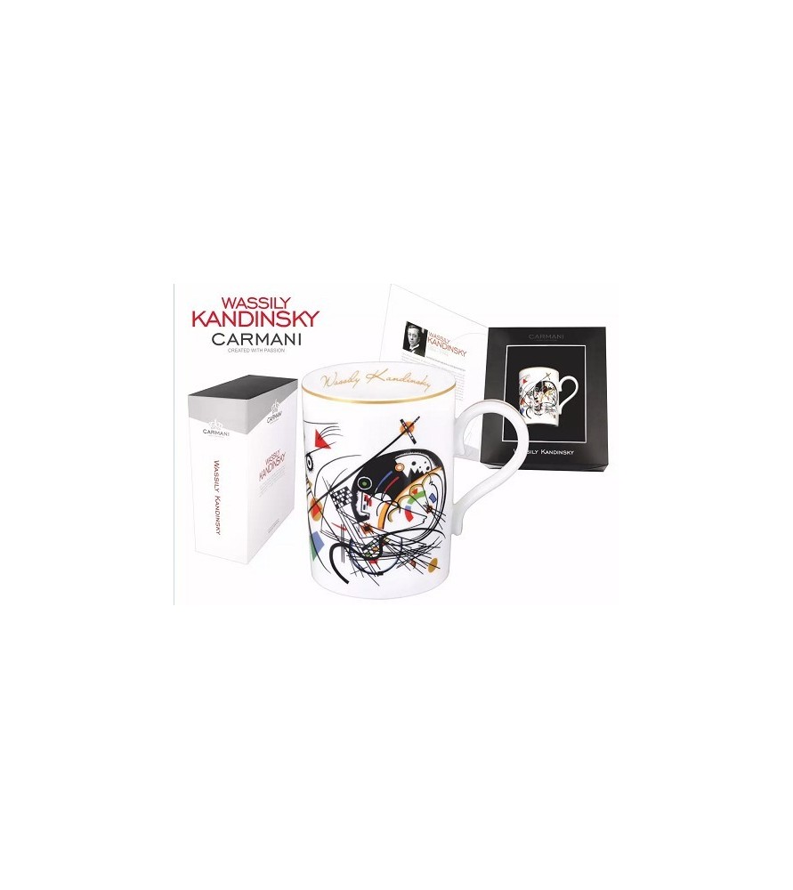 Tazza - Wassily Kandinsky, Studio di colore. Linea trasversale. 380ml