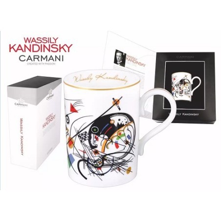 Tazza - Wassily Kandinsky, Studio di colore. Linea trasversale. 380ml