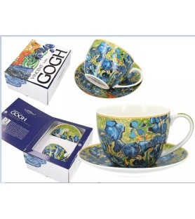 Tazza e piattino - V. van Gogh, Iris. ML 240