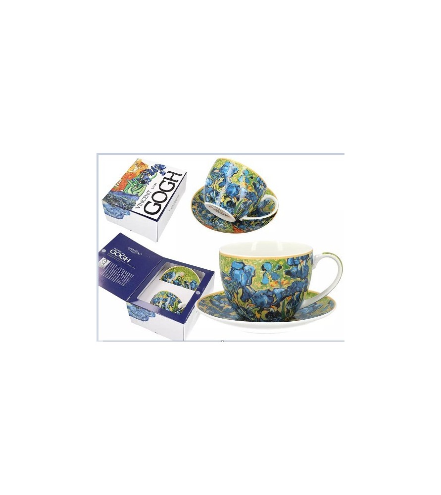 Tazza e piattino - V. van Gogh, Iris. ML 240