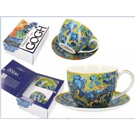 Tazza e piattino - V. van Gogh, Iris. ML 240