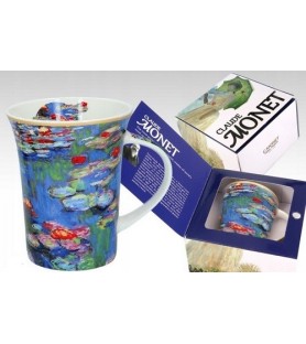 Tazza Mug Monet Le Ninfee 350ml | Porcellana Carmani