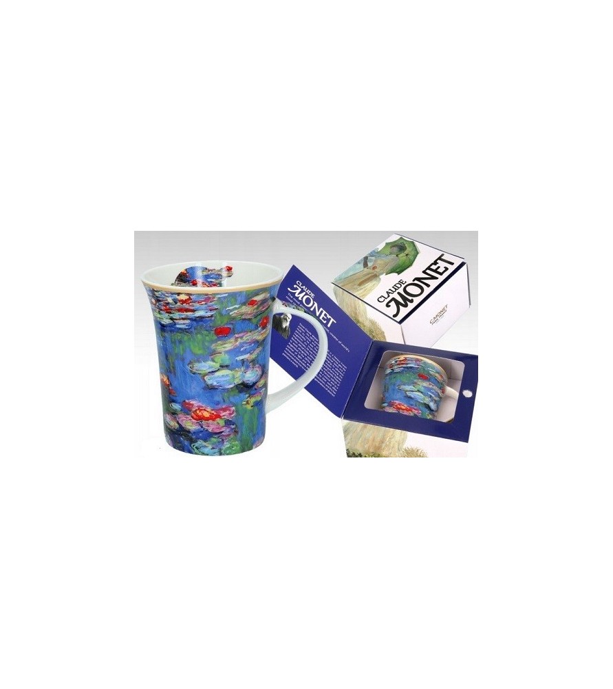 Tazza Mug Monet Le Ninfee 350ml | Porcellana Carmani