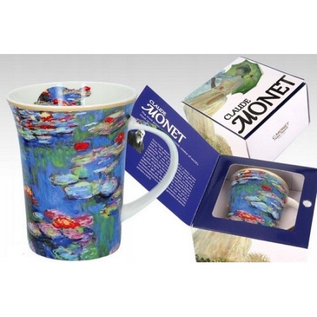 Tazza Mug Monet Le Ninfee 350ml | Porcellana Carmani