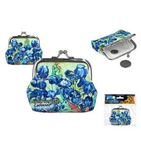 Portamonete Clic Clac Iris di Van Gogh | Carmani Art