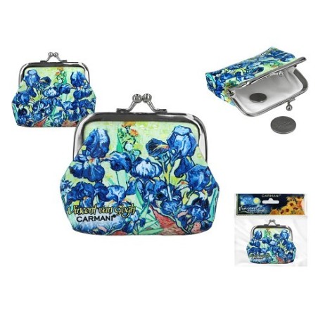 Portamonete Clic Clac Iris di Van Gogh | Carmani Art
