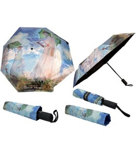 Ombrello Monet Donna con ombrello pieghevole automatico | Carmani