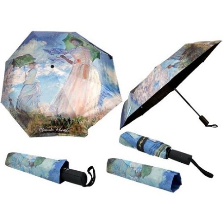 Ombrello Monet Donna con ombrello pieghevole automatico | Carmani