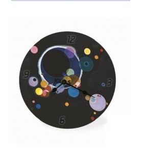 Kaos - Orologio da tavola -  Kandinskij - Diam 15cm