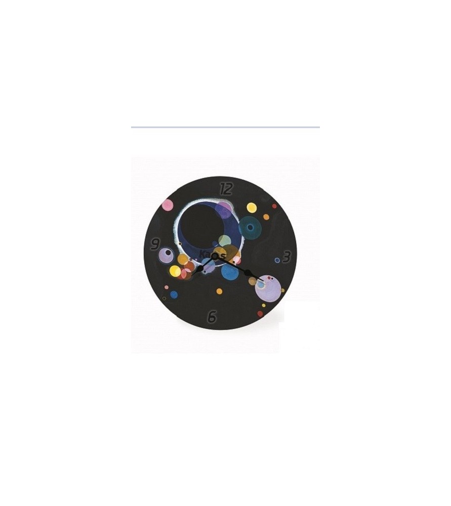 Kaos - Orologio da tavola -  Kandinskij - Diam 15cm