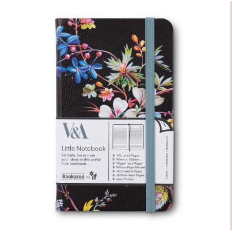 Taccuino a riga 9x12 cm con elastico.Linea Kilburn