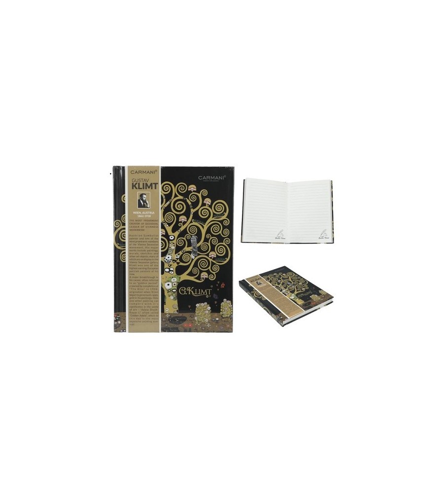 Quaderno cartonato - G. Klimt, L'Albero della Vita