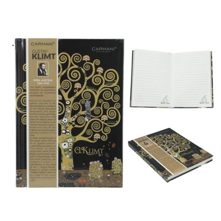 Quaderno cartonato - G. Klimt, L'Albero della Vita