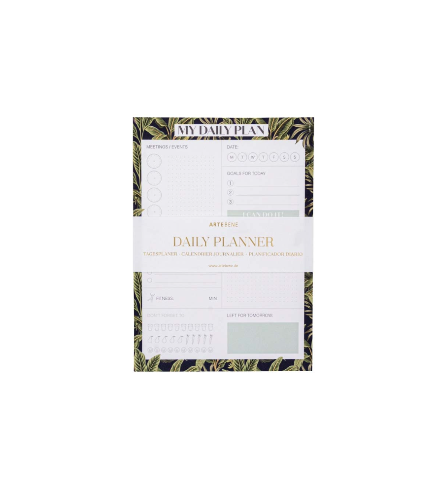 Daily planner 16.3x23 cm. 52 fogli . ARTE&BENE