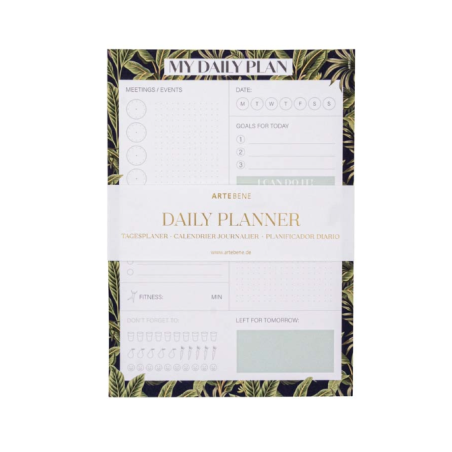 Daily planner 16.3x23 cm. 52 fogli . ARTE&BENE