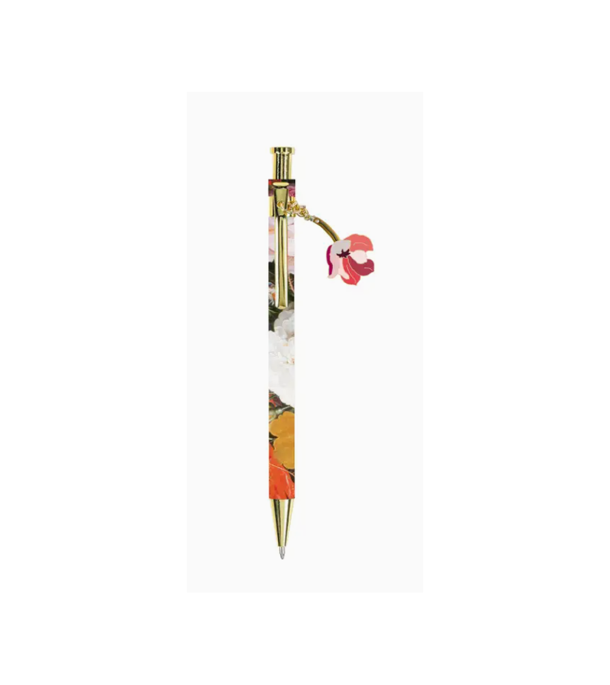 Penna con gancio a fiori - Flowerprint Mignon