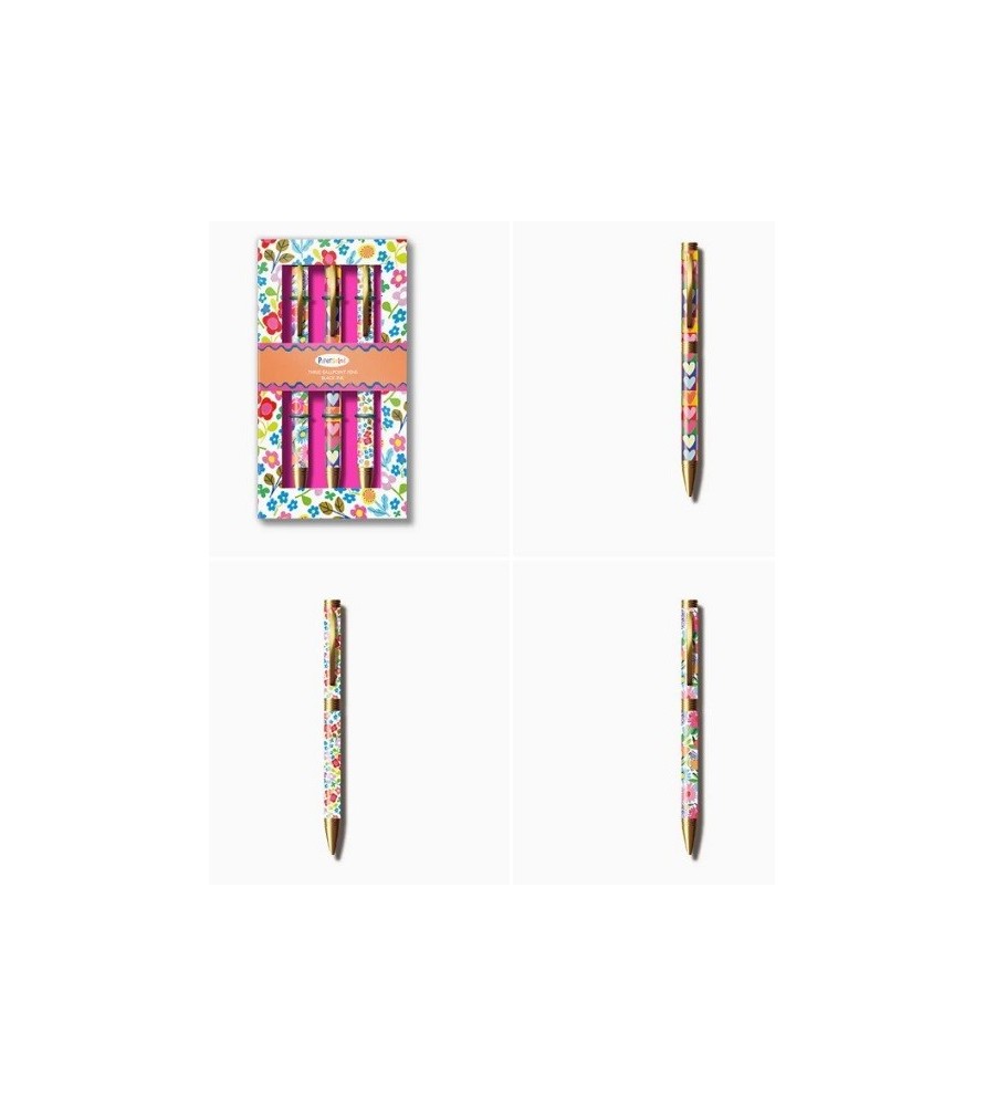 Set di 3  penne a sfera-Papersalad