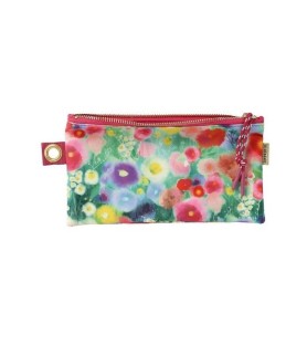 Pochette, astuccio, trousse Prato fiorito . 22x11cm. Arte&bene