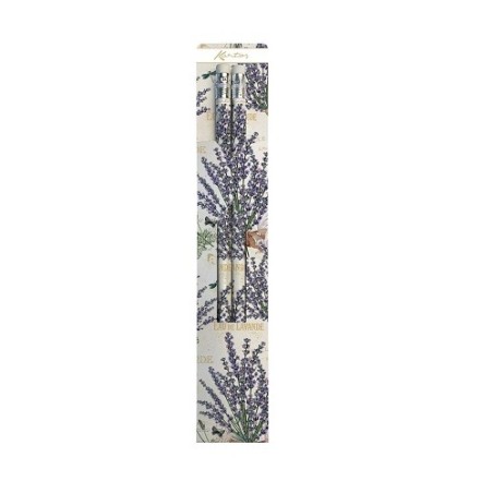 Set matite con gomma 2 pezzi "Lavanda"