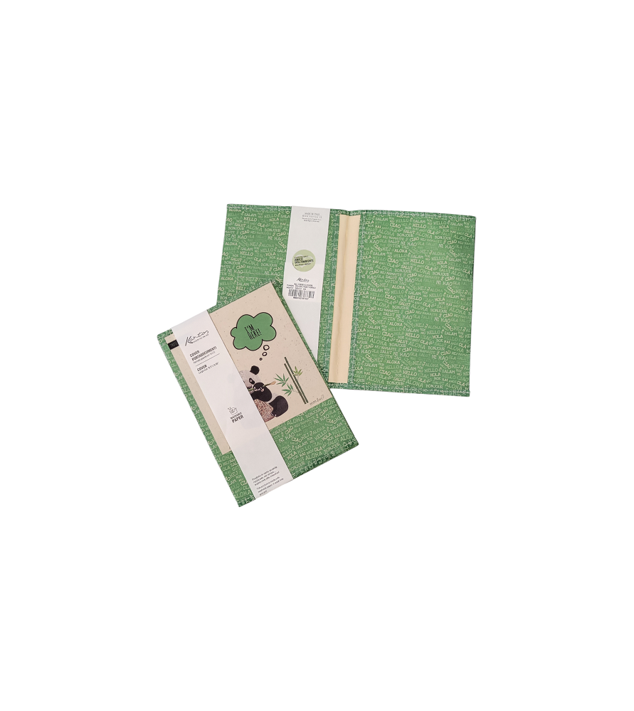 Custodia portadocumenti,  cover porta quaderno soft. 16x22 CM