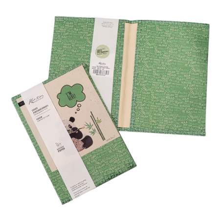 Custodia portadocumenti,  cover porta quaderno soft. 16x22 CM