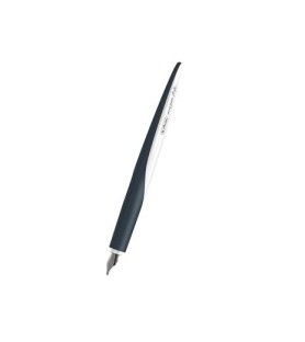 Set calligrafico Herlitz Nicewrite con stilografica calligrafica con 3 pennini in diverse larghezze fusto Nero