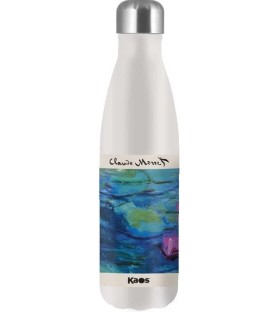 Borraccia termica Monet Ninfee 500 ml in acciaio inox | Kaos