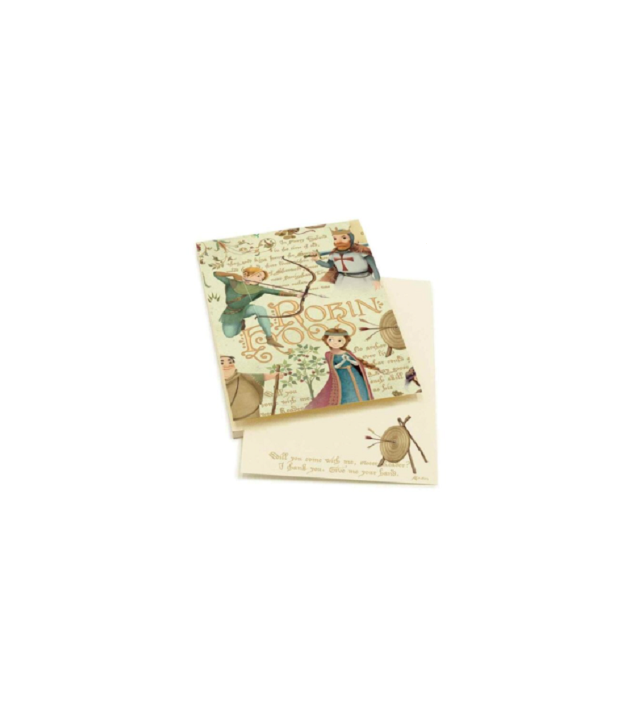 Blocco note Robbin Hood.  cm 14.8x21