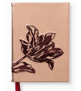 Quaderno Taccuino ricamato Tulip. 13,5 x 18,5 x 1,5 cm