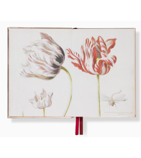 Quaderno Taccuino ricamato Tulip. 13,5 x 18,5 x 1,5 cm