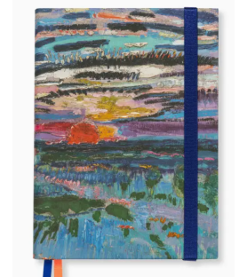 Taccuino soft touch - Zonsopgang.13,5 x 18,5 x 1,5 cm