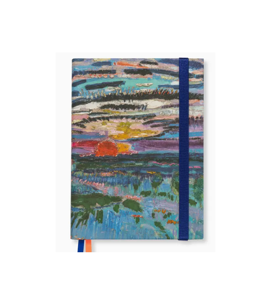 Taccuino soft touch - Zonsopgang.13,5 x 18,5 x 1,5 cm
