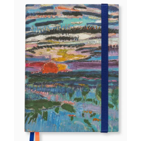 Taccuino soft touch - Zonsopgang.13,5 x 18,5 x 1,5 cm