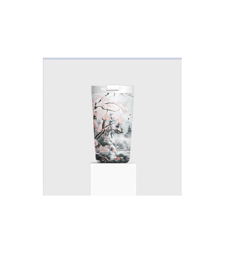 Bicchiere borraccia termico isolante Sakura Dreams di IZY Bottles
