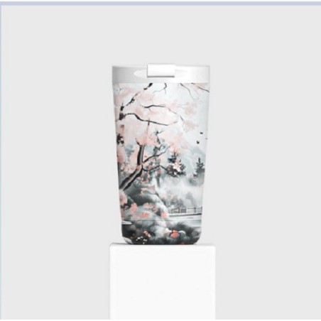 Bicchiere borraccia termico isolante Sakura Dreams di IZY Bottles
