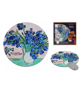 Tappetino per Mouse Iris di Van Gogh | Carmani Art
