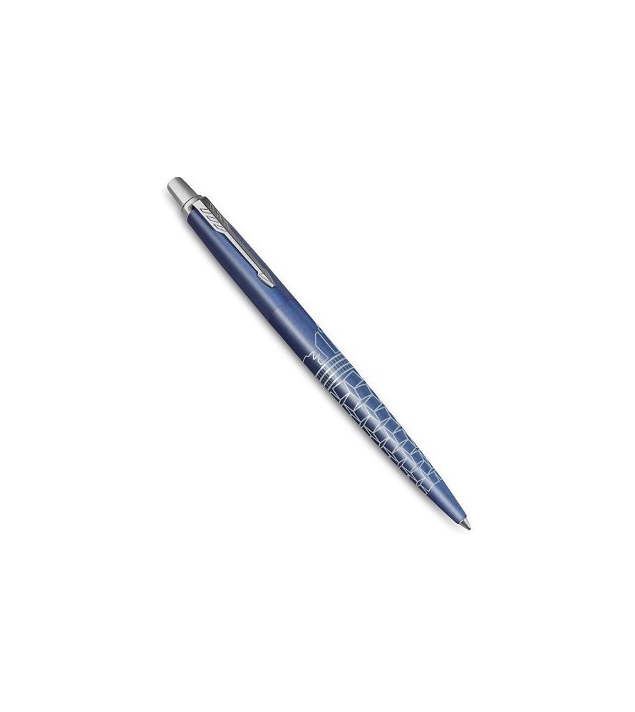 Penna a sfera a scatto Parker Jotter M Special Edition Seoul CT inchiostro blu