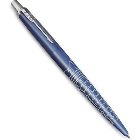 Penna a sfera a scatto Parker Jotter M Special Edition Seoul CT inchiostro blu