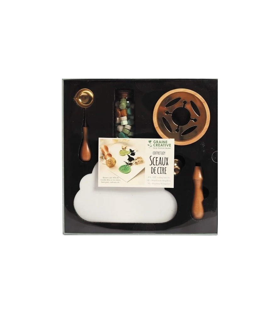Kit completo per sigilli in ceralacca.