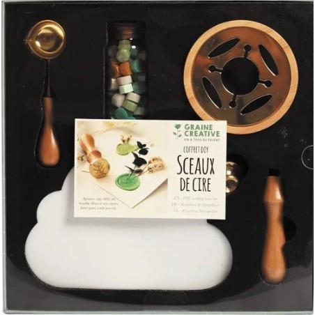Kit completo per sigilli in ceralacca.