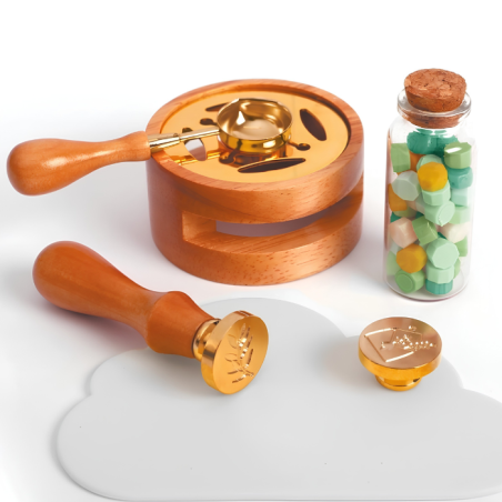 Kit completo per sigilli in ceralacca.
