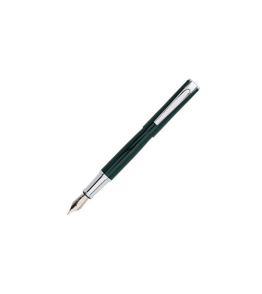 Penna Stilografica Impressa - punta M - verde - Monteverde