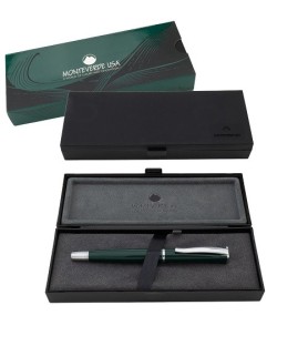 Penna Stilografica Impressa - punta M - verde - Monteverde