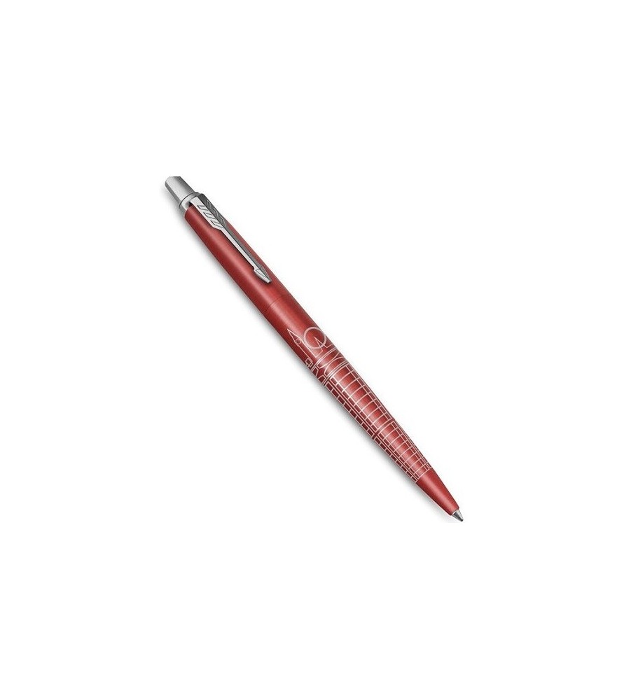 Penna a sfera a scatto Parker Jotter M Special Edition London . Inchiostro blu