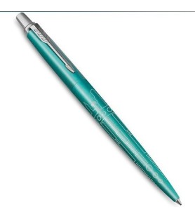 Penna a sfera a scatto Parker Jotter M Special Edition Miami - inchiostro blu