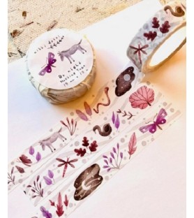Nastro washi « By Night ». Dim. 10 metri per 1.5 cm