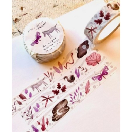 Nastro washi « By Night ». Dim. 10 metri per 1.5 cm