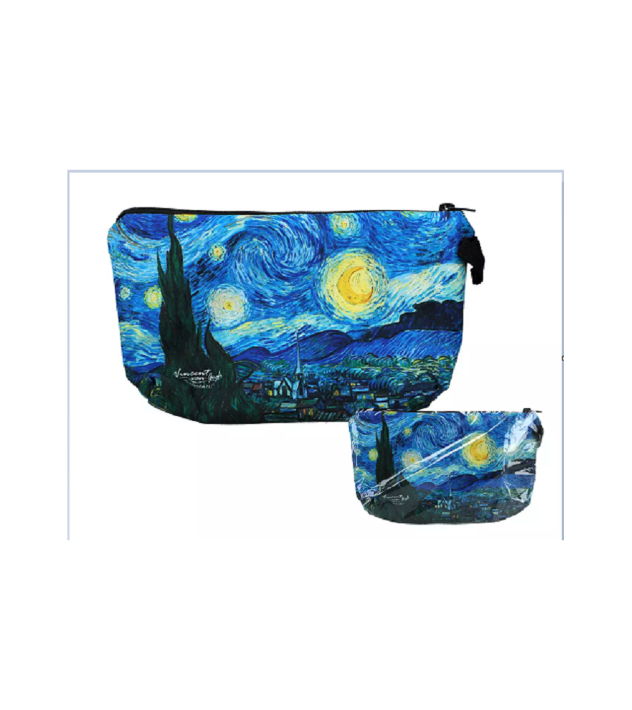 Astuccio Portaoggetti Notte Stellata Van Gogh | Carmani