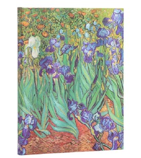 Taccuino Grande Paperblanks Iris di Van Gogh 18x23 cm | Muse di Carta