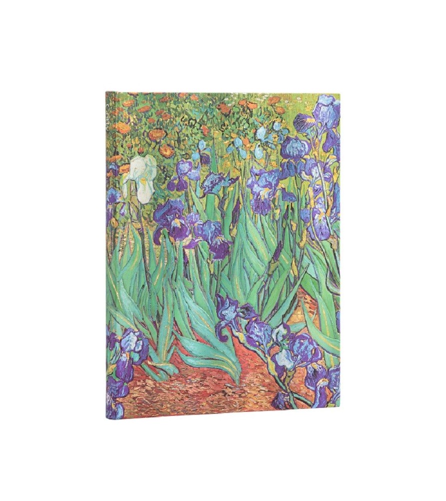 Taccuino Grande Paperblanks Iris di Van Gogh 18x23 cm | Muse di Carta